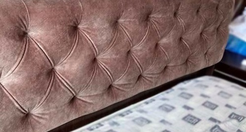 Перетяжка спинки кровати. Усолье-Сибирское